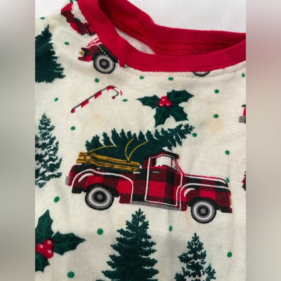 The Children's Place Twins' Christmas Cotton Pajamas (2 sets), 9-12 months - Picture 4 of 7